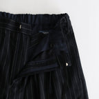 Saxony Flannel Trousers #STRIPE [TP233-40033]