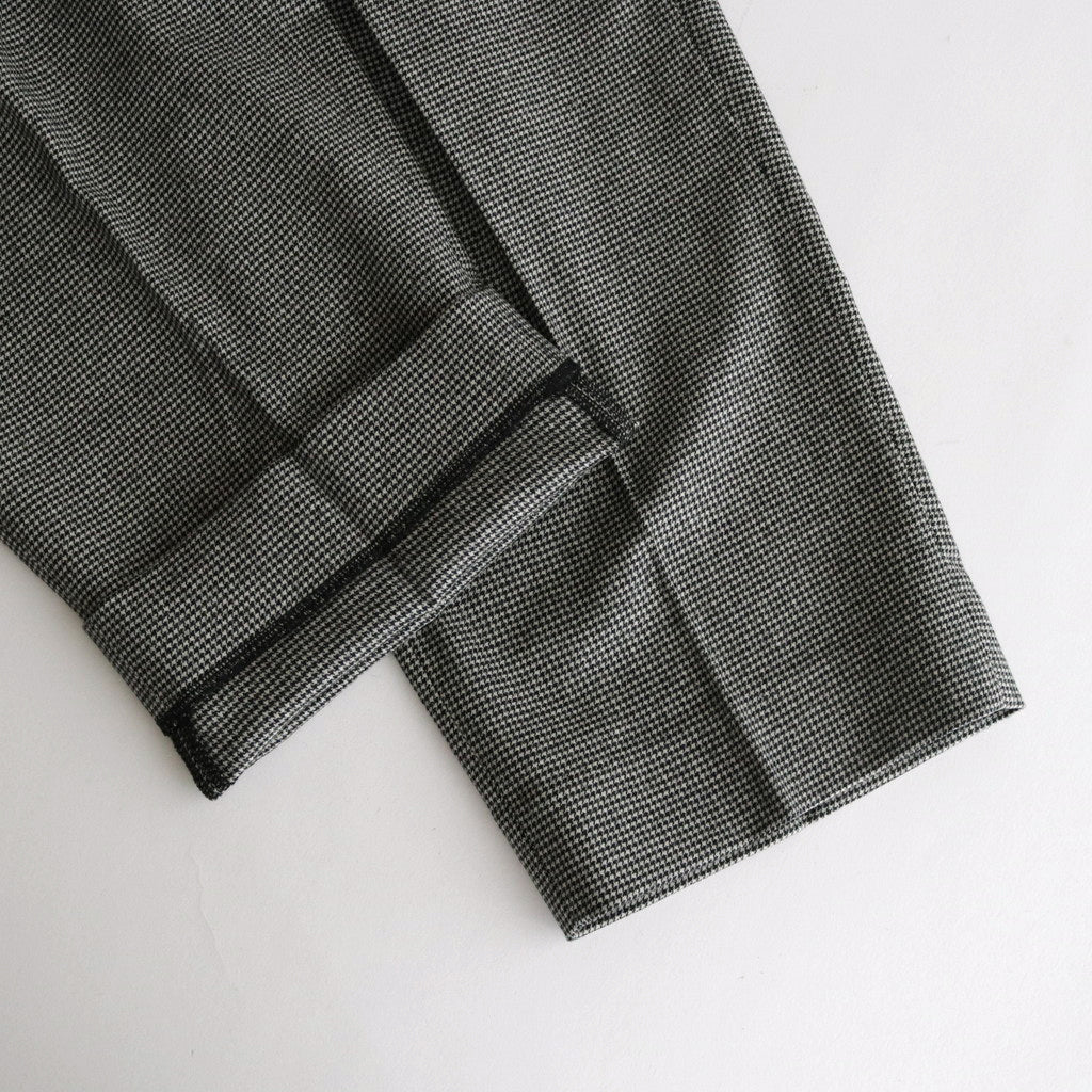 Saxony Flannel Trousers #CHECK [TP233-40033]