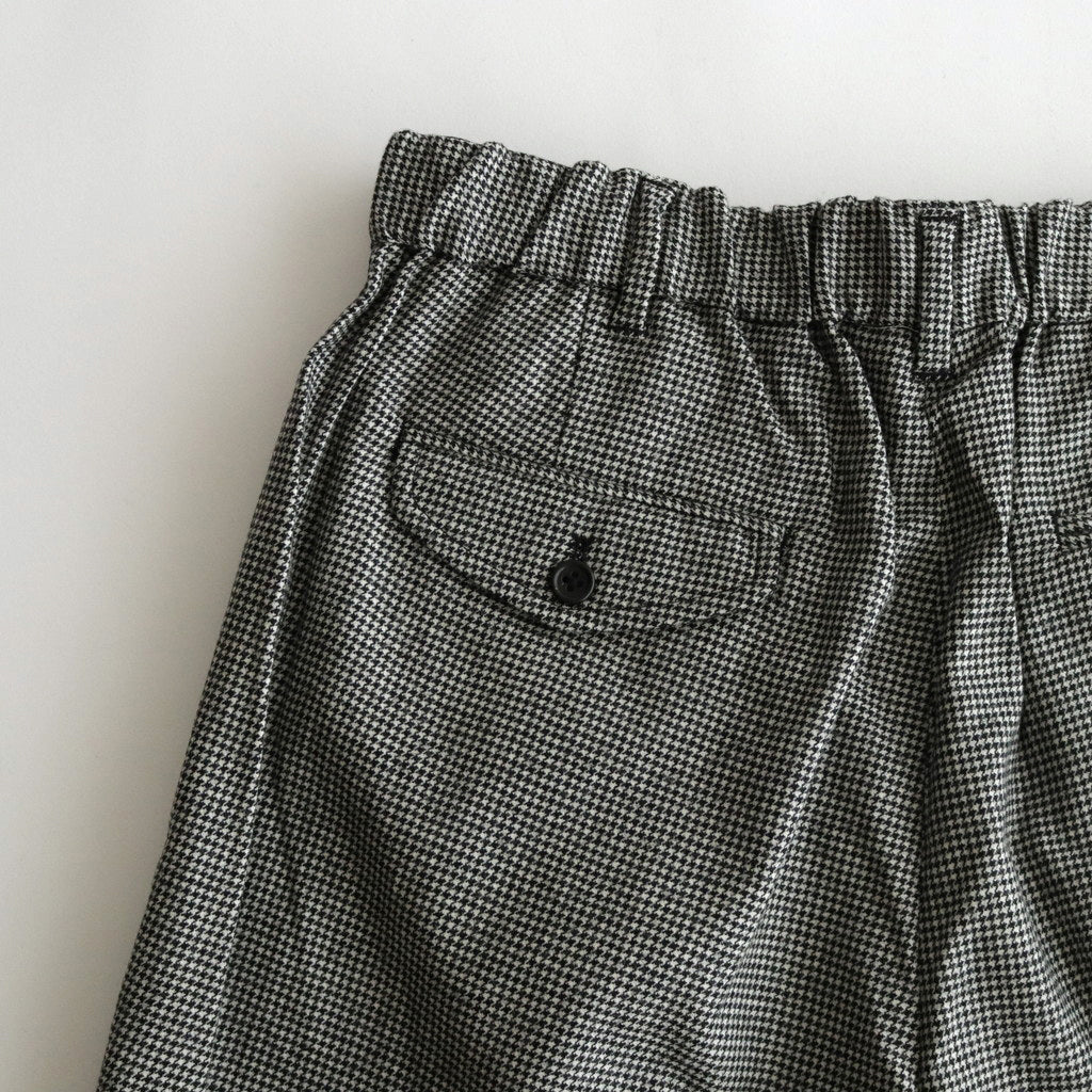 Saxony Flannel Trousers #CHECK [TP233-40033]