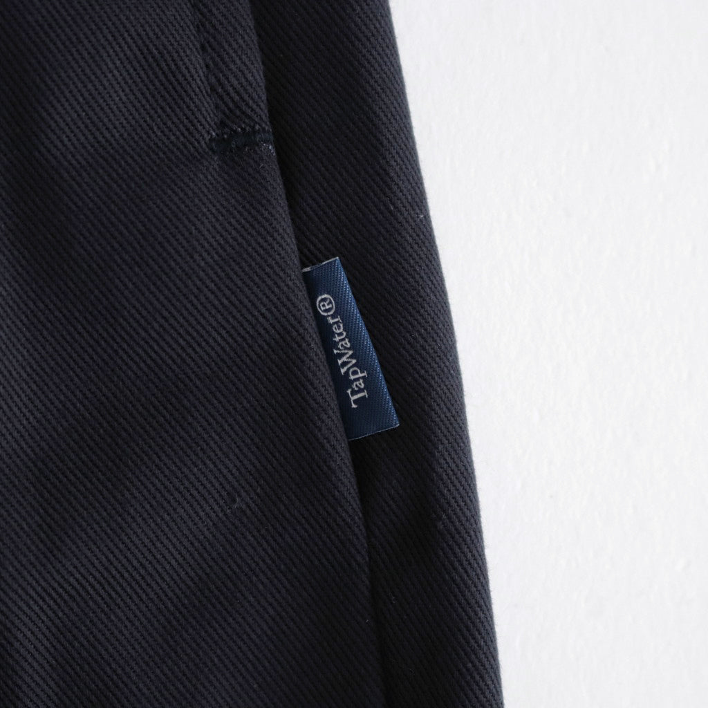 Cotton Chino Tuck Trousers #NAVY [TP233-40014]