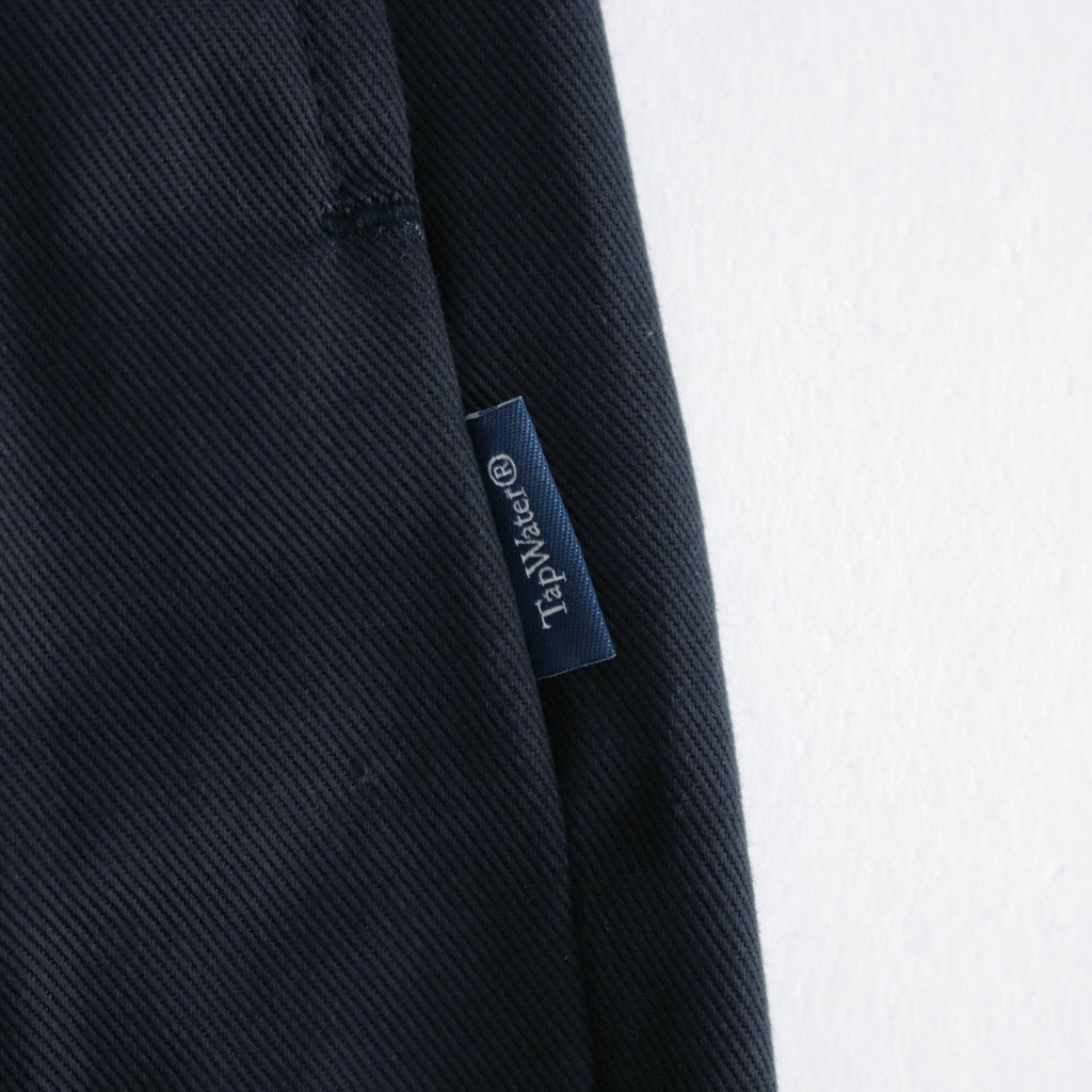 Cotton Chino Tuck Trousers #NAVY [TP241-40019B]