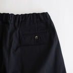 Cotton Chino Tuck Trousers #NAVY [TP233-40014]