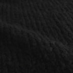 MOHAIR WOOL LOOSE KNIT LS #BLACK [ST.714]