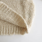 MOHAIR WOOL LOOSE KNIT LS #OFF [ST.714]