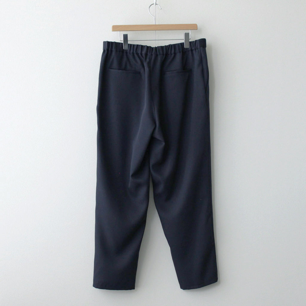 Scale Off Wool Wide Tapered Chef Pants #NAVY [GM241-40174B] – ciacura