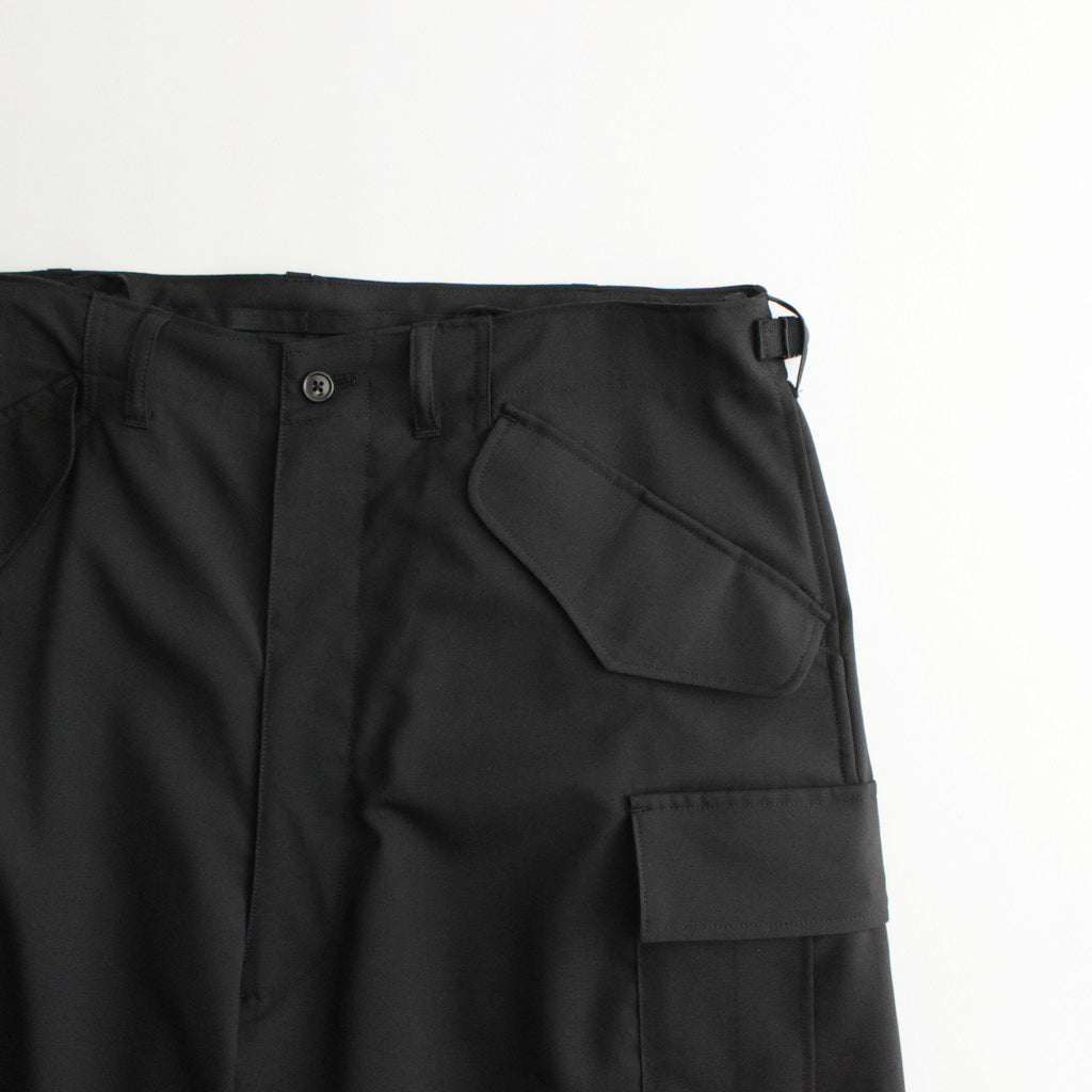 CORDURA Combat Wool Military Cargo Pants #BLACK [TP241-40005