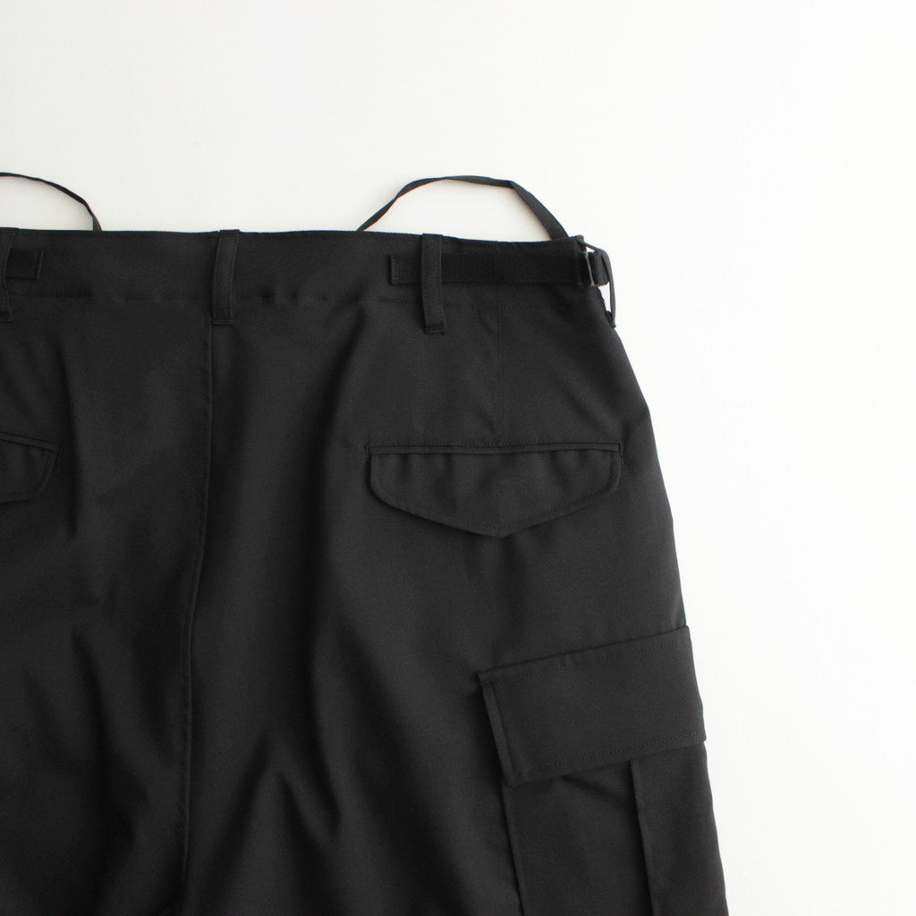 CORDURA Combat Wool Military Cargo Pants #BLACK [TP241-40005]