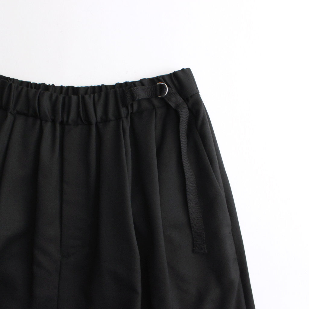 よそいきタックワイドPT #BLACK [D124-P103]