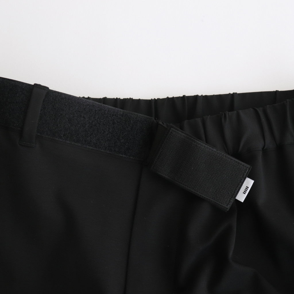 Compact Ponte Wide Tapered Chef Pants #BLACK [GM251-40179B]