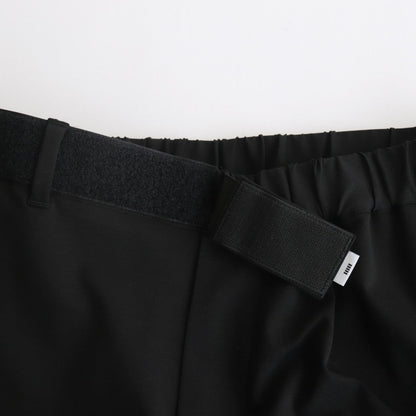 Compact Ponte Wide Tapered Chef Pants #BLACK [GM251-40179B]