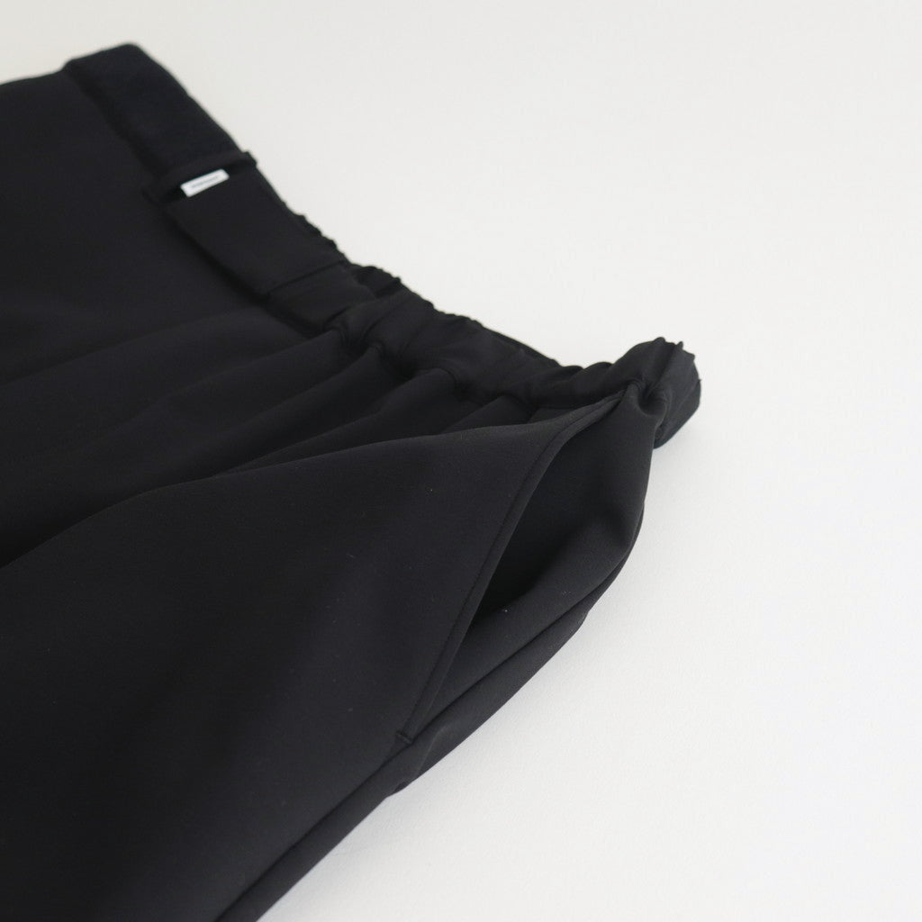 Compact Ponte Wide Tapered Chef Pants #BLACK [GM241-40288B]