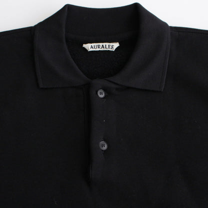 SMOOTH SOFT SWEAT POLO #BLACK [A24AP02TU]