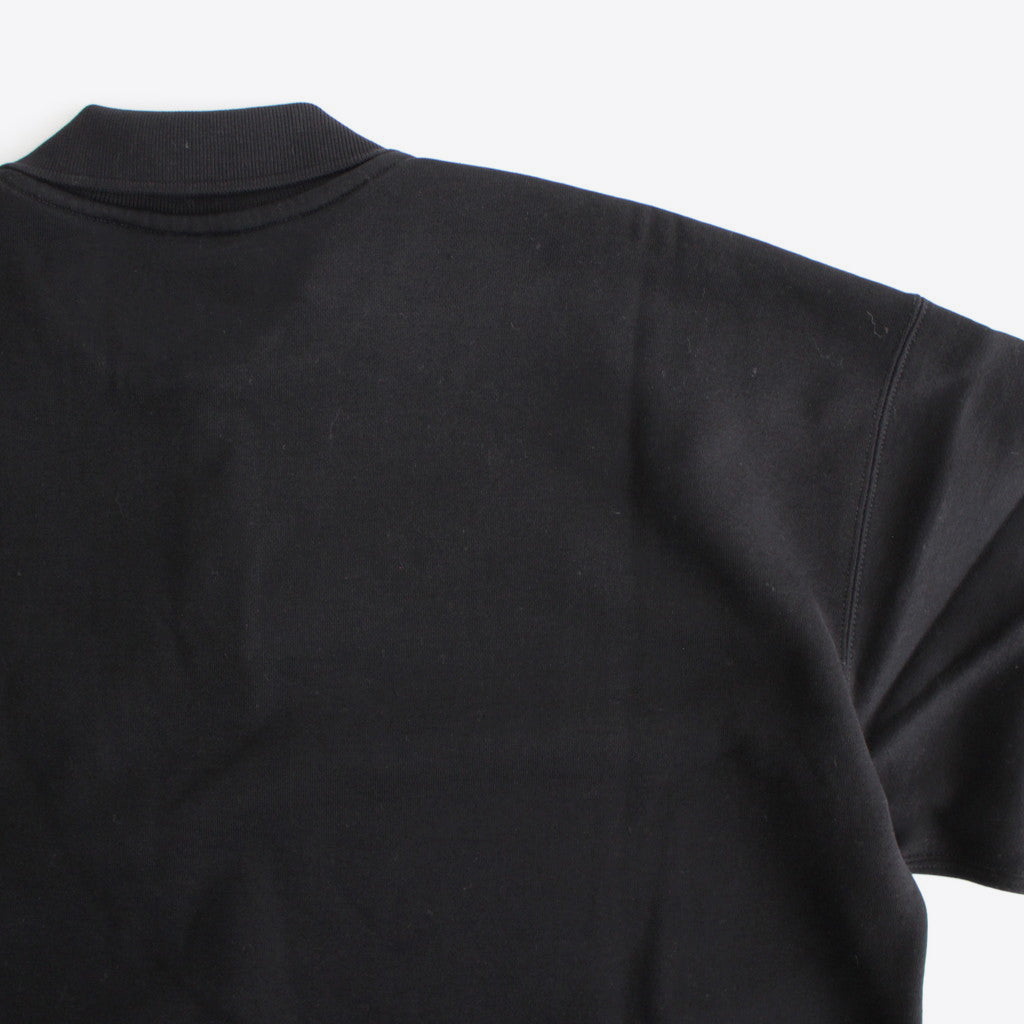 SMOOTH SOFT SWEAT POLO #BLACK [A24AP02TU]