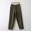 CHINO CLOTH PANTS WIDE TAPERED #olive [63659]