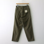 CHINO CLOTH PANTS WIDE TAPERED #olive [63659]