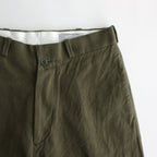 CHINO CLOTH PANTS WIDE TAPERED #olive [63659]