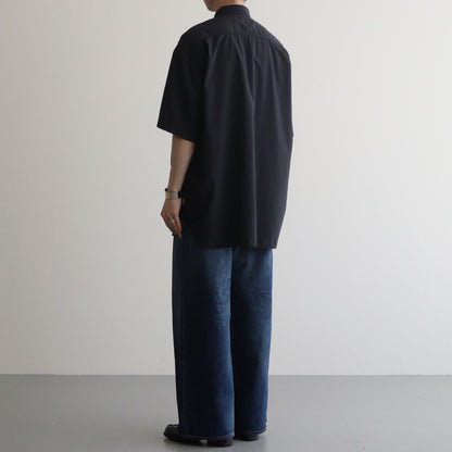 Nylon Typewriter S/S Shirt #BLACK [HM-B021-051]