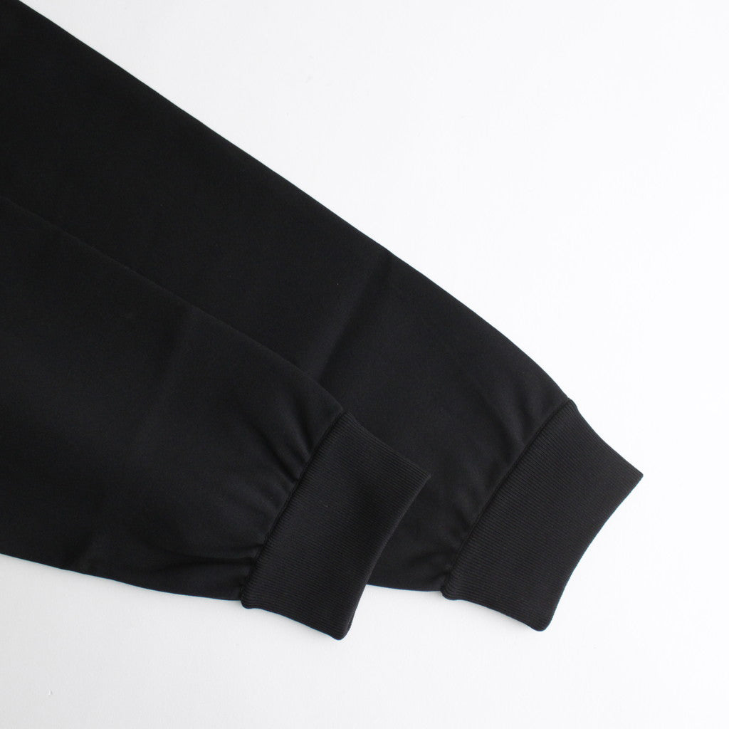 NYLON JERSEY TRACK JACKET #navy [14001]