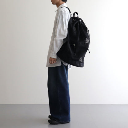 MESH SMALL BACKPACK MADE BY AETA #BLACK [A24SB02AE]