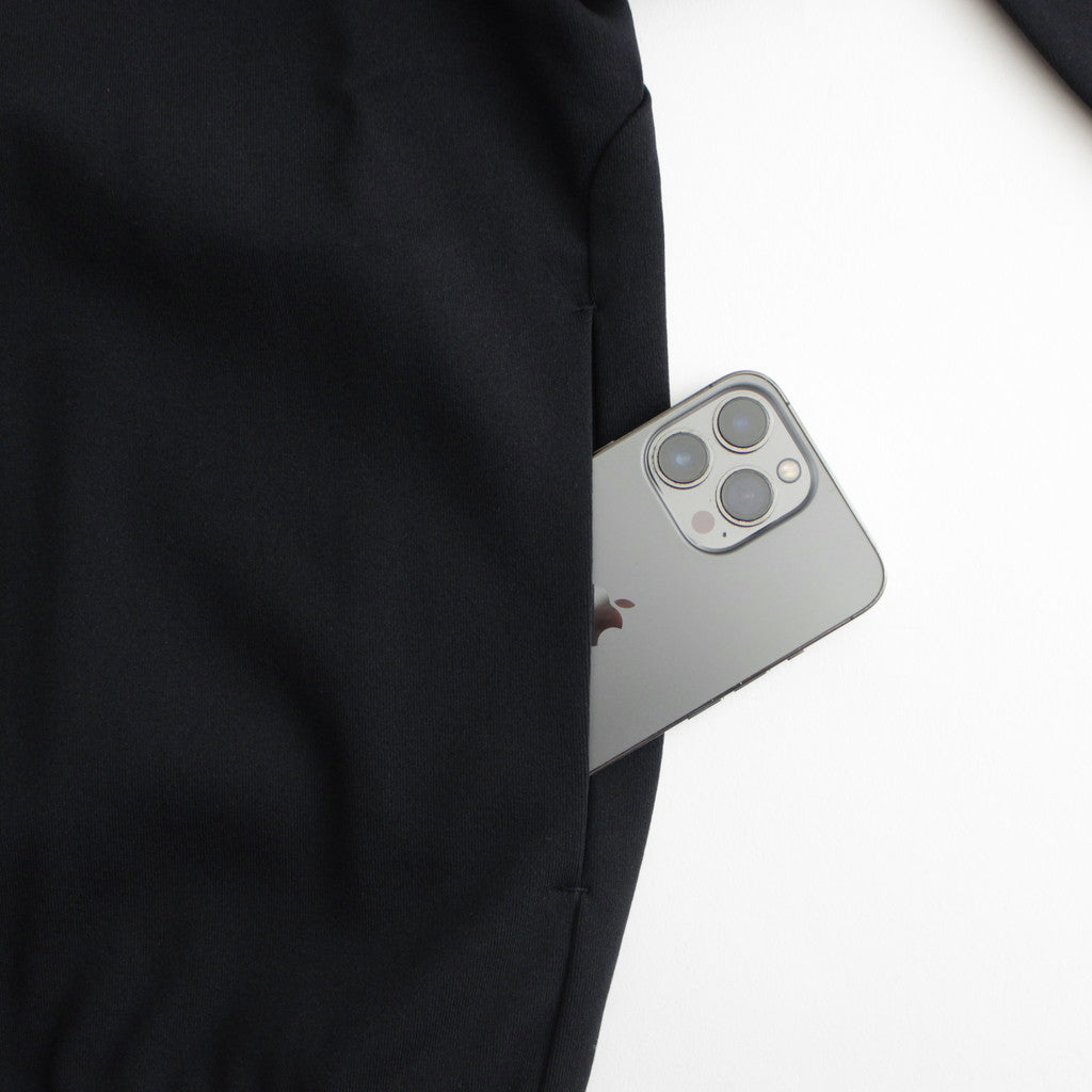 NYLON JERSEY TRACK JACKET #navy [14001]