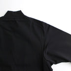 NYLON JERSEY TRACK JACKET #navy [14001]