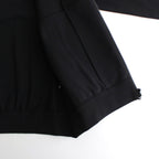 NYLON JERSEY TRACK JACKET #navy [14001]