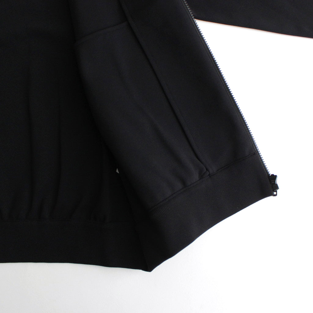 NYLON JERSEY TRACK JACKET #navy [14001]