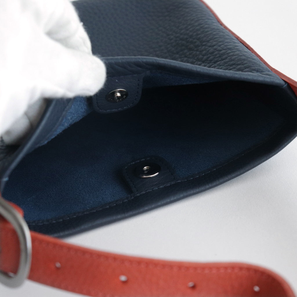 one side belt bag petit #navy [ur-rb-osp]