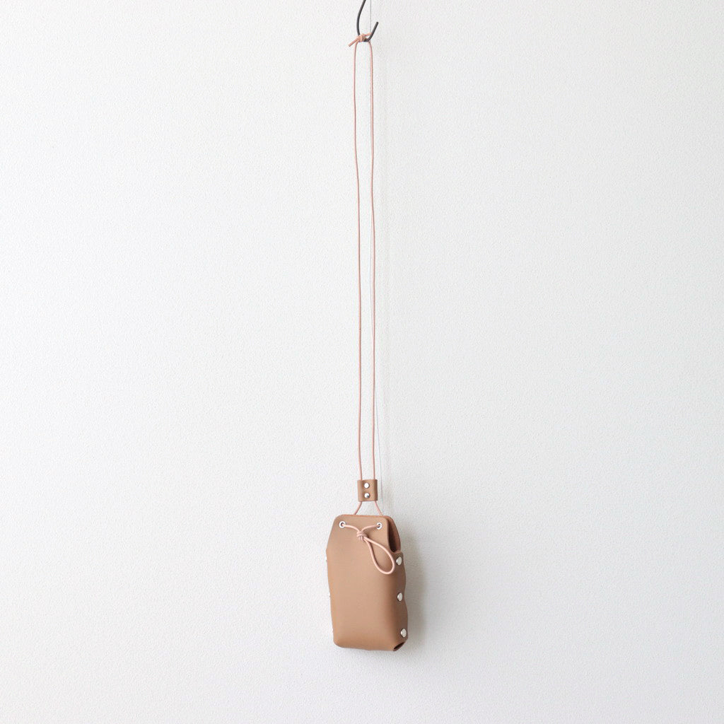 assemble neck pouch M #mocha [ol-rc-anm]