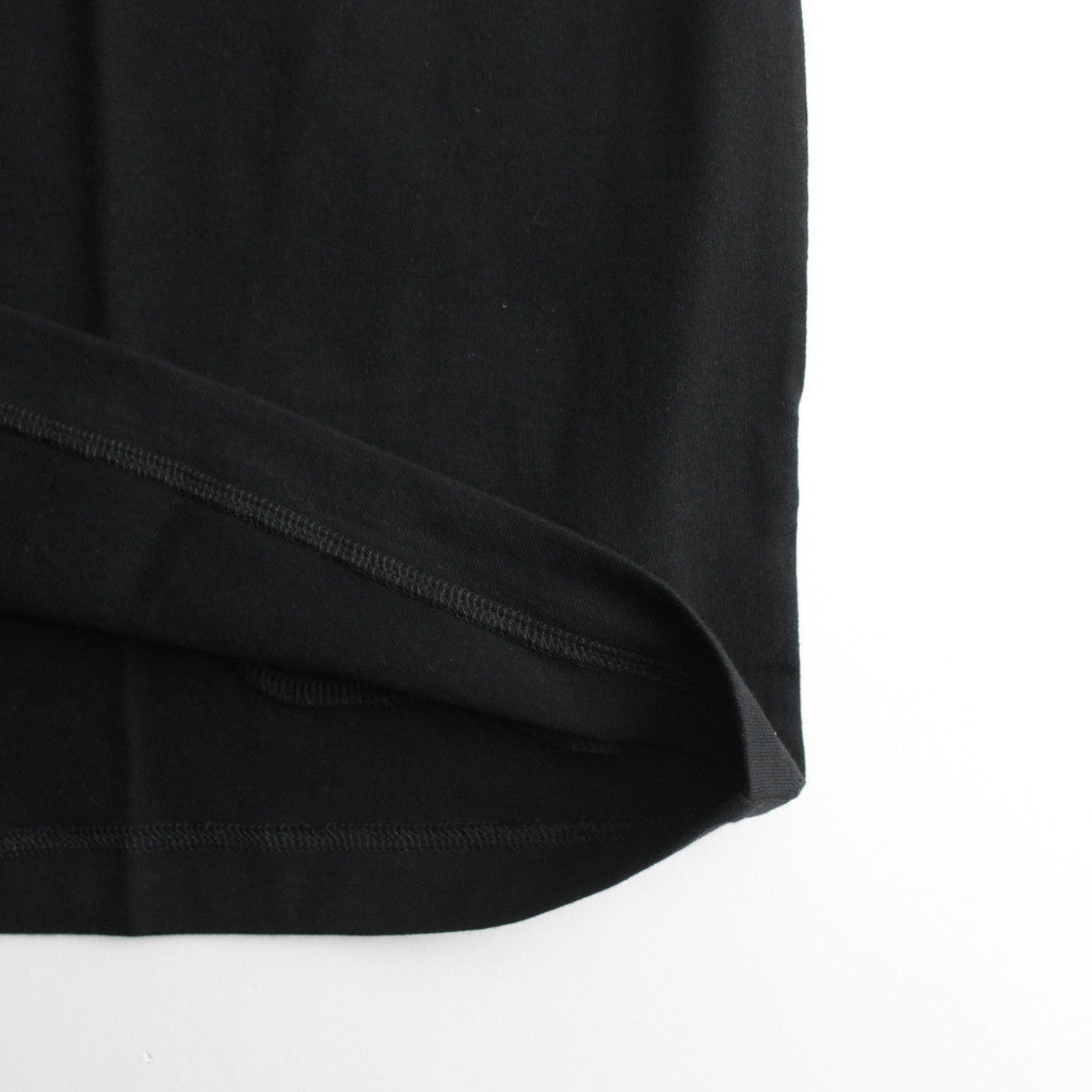 ロールアップT #BLACK [D124-T1063]