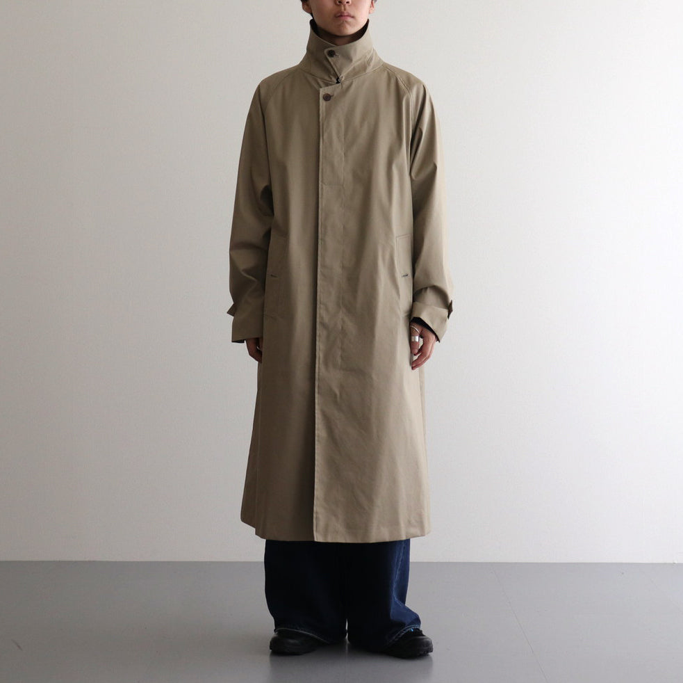 BAL COLLAR COAT #GRAY BEIGE [H2401-CO013]