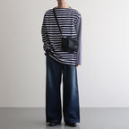 Nylon twill PORTER shoulder bag #BLACK [HM-K201-051]