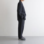 DRAWSTRING WIDE TROUSERS #CHARCOAL [ST.661]