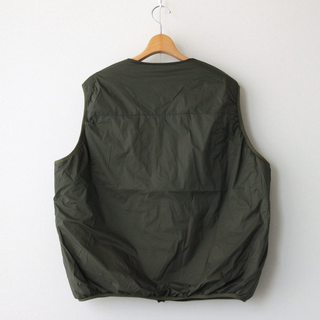 PERTEX_ QUANTUM REVERSIBLE PADDING VEST #KHAKI [FSW-23-DW_177]