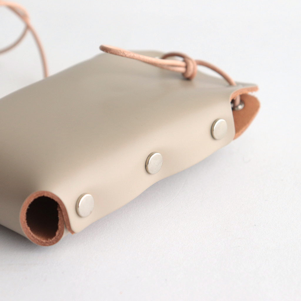 assemble neck pouch M #beige [ol-rc-anm]