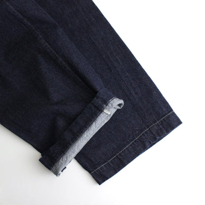 BUCKLE BACK TROUSERS #INDIGO [H2401-PT018]