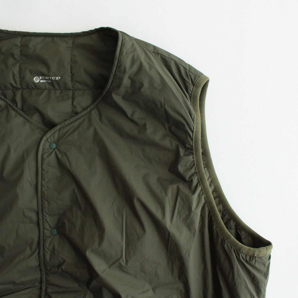 PERTEX_ QUANTUM REVERSIBLE PADDING VEST #KHAKI [FSW-23-DW_177]