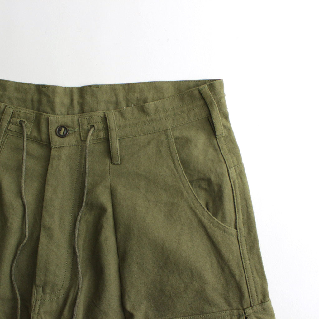 FORAGER PANTS #OLIVE SLUB [SSS24TRFORSLUOLI]