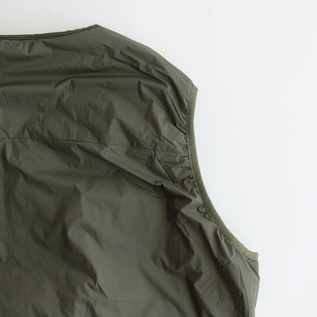 PERTEX_ QUANTUM REVERSIBLE PADDING VEST #KHAKI [FSW-23-DW_177]