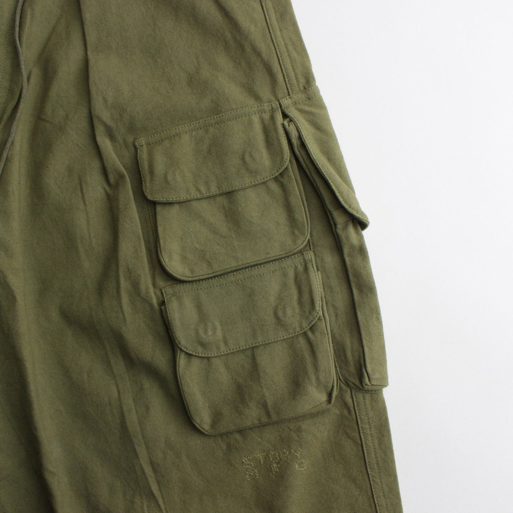 FORAGER PANTS #OLIVE SLUB [SSS24TRFORSLUOLI]