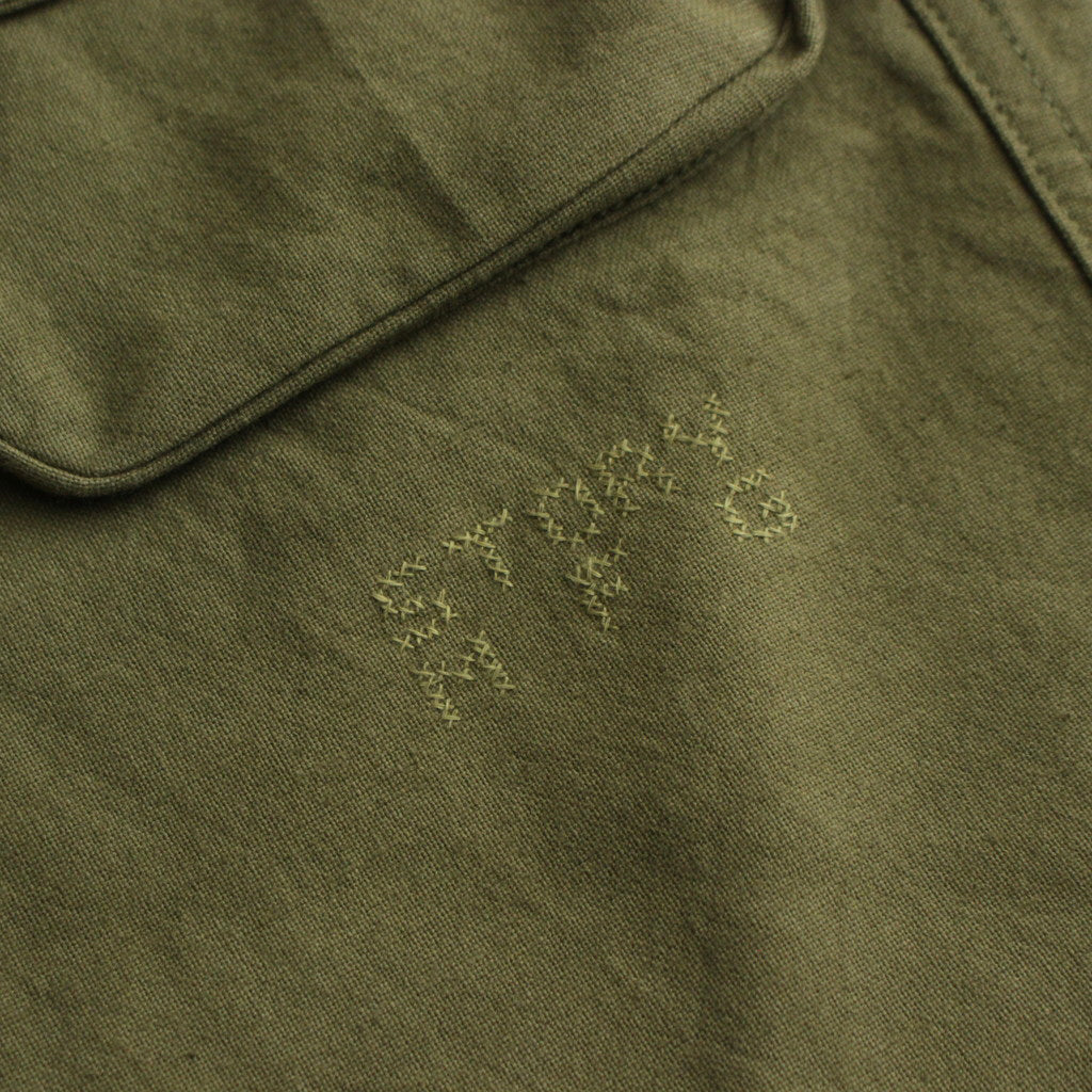 FORAGER PANTS #OLIVE SLUB [SSS24TRFORSLUOLI]