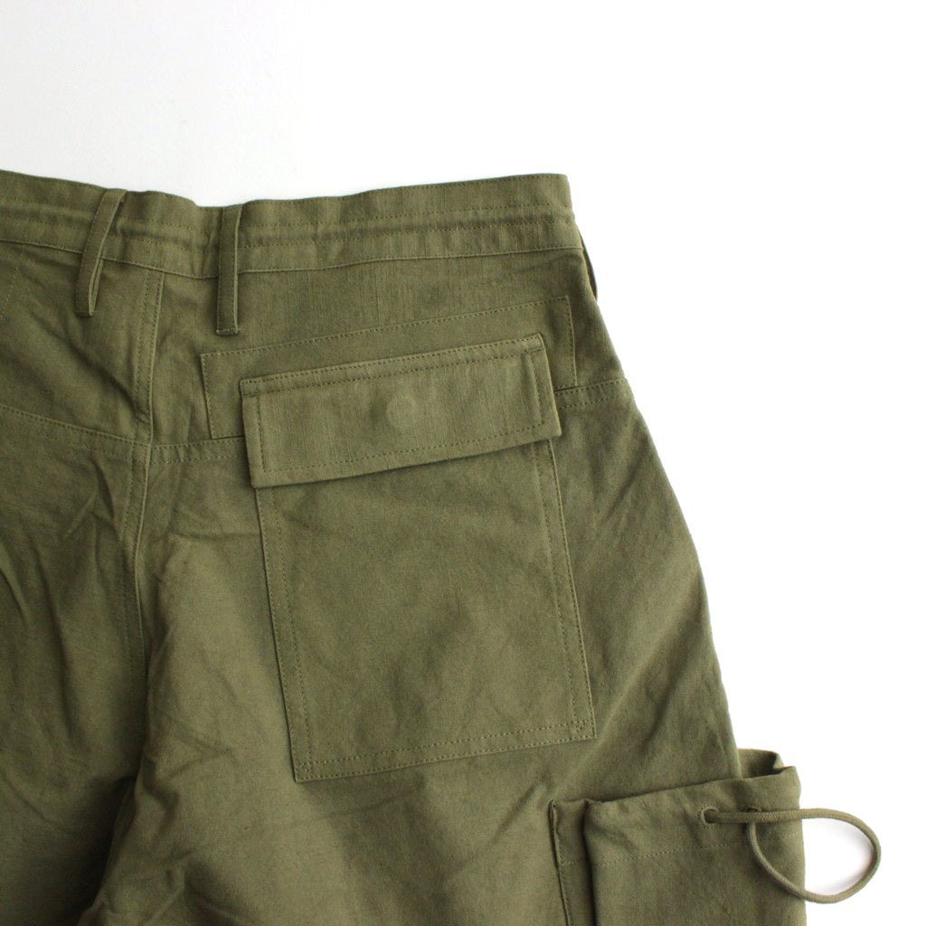 FORAGER PANTS #OLIVE SLUB [SSS24TRFORSLUOLI] – ciacura