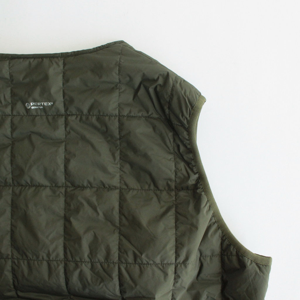 PERTEX_ QUANTUM REVERSIBLE PADDING VEST #KHAKI [FSW-23-DW_177]