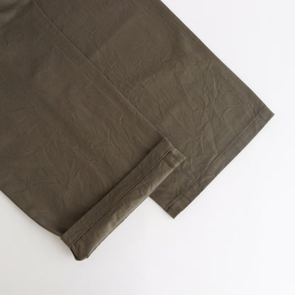 CHINO CLOTH PANTS WIDE #olive [64606]