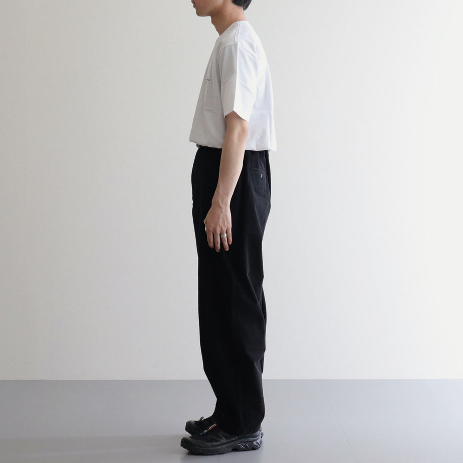 DRY CORDUROY TROUSERS #BLACK [FSW-23-PT_256]