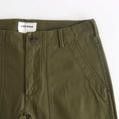 BAKER PANTS #olive satin [74604]