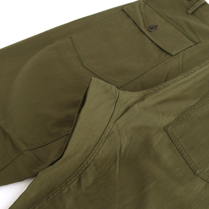 BAKER PANTS #olive satin [24604]