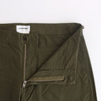 BAKER PANTS #olive poplin [24604]