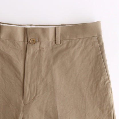 CHINO CLOTH PANTS CREASED #khaki [14607]