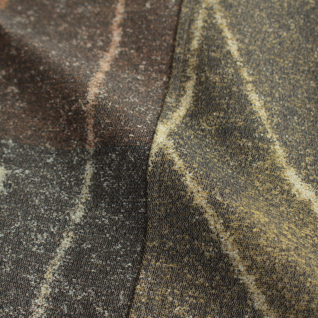 JACQUARD ZIP BLOUSON #BROWN [YK23FW0525B]